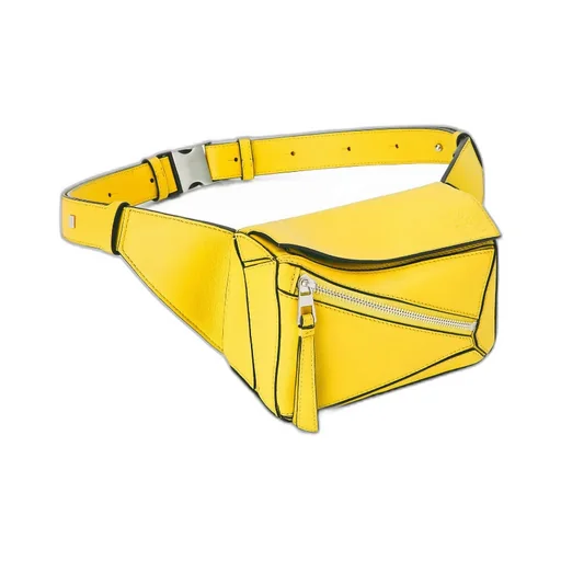 Mini Puzzle Bumbag In Classic Calfskin