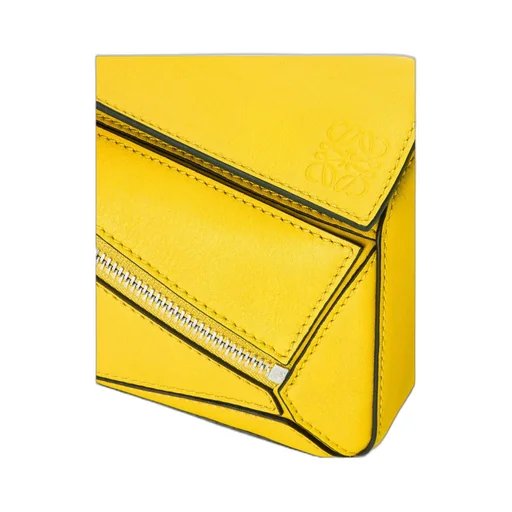 Mini Puzzle Bumbag In Classic Calfskin