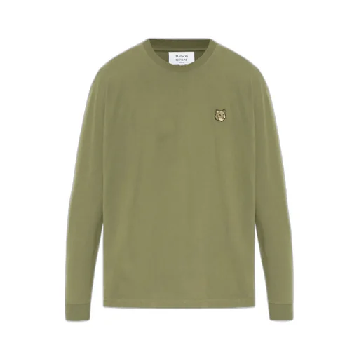 Fox Head Appliqué Sweatshirt