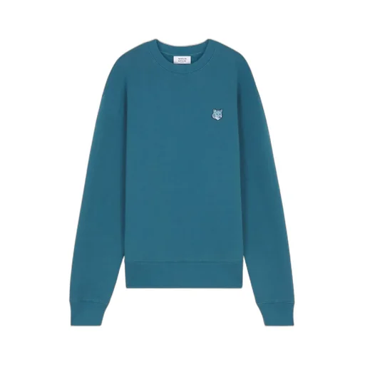 Fox Head Patch Crewneck Sweatshirt