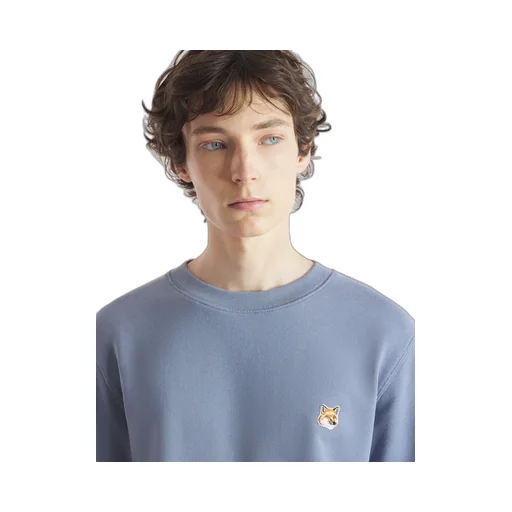 Fox Head Patch Crewneck Sweatshirt