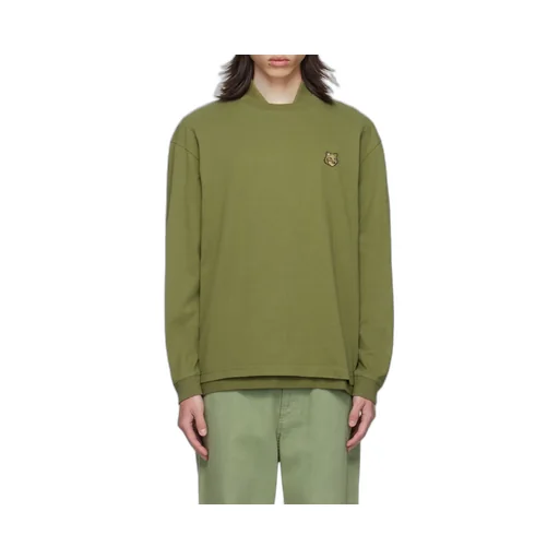 Fox Head Appliqué Sweatshirt