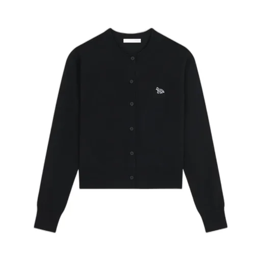 Baby Fox Patch Knit Cardigan