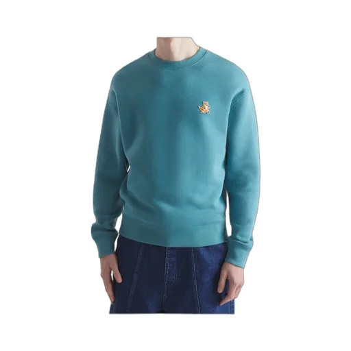 Speedy Fox Patch Crewneck Sweatshirt