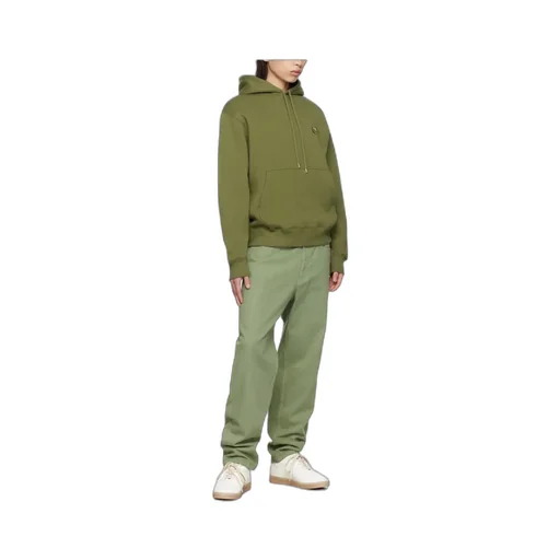 Bold Fox Head Patch Drawstring Hoodie