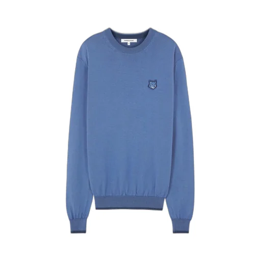 Fox Head Patch Fine-Knit Jumper