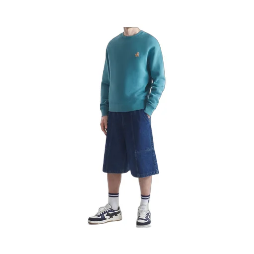 Speedy Fox Patch Crewneck Sweatshirt