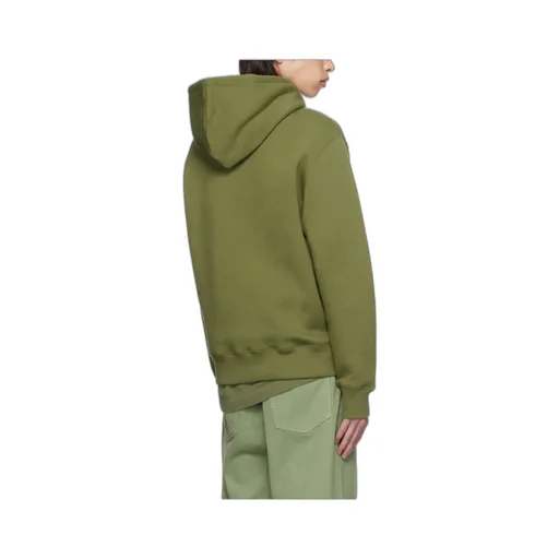 Bold Fox Head Patch Drawstring Hoodie