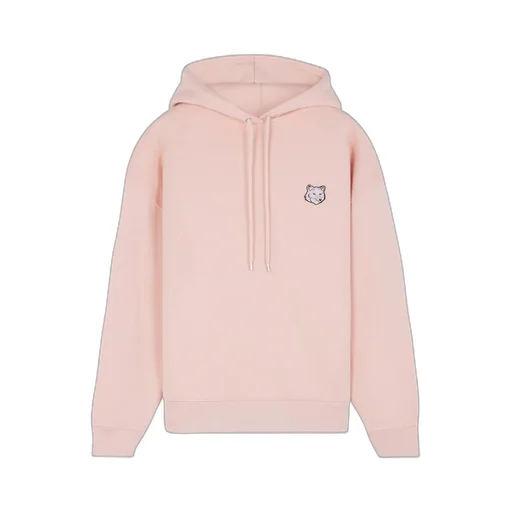 Fox Head Patch Drawstring Hoodie
