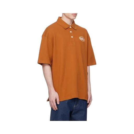 Buckle Short Sleeve Polo Shirt