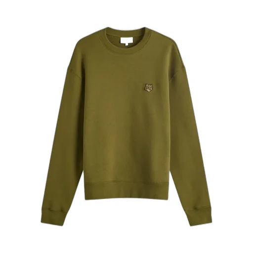 Fox Head Patch Crewneck Sweatshirt