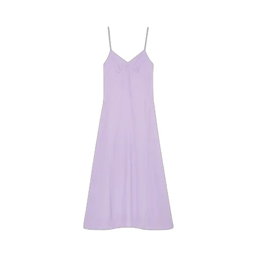 Sleeveless V-Neck Flared Dress