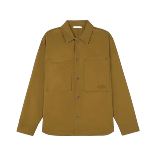 Logo-Embroidered Cotton Shirt