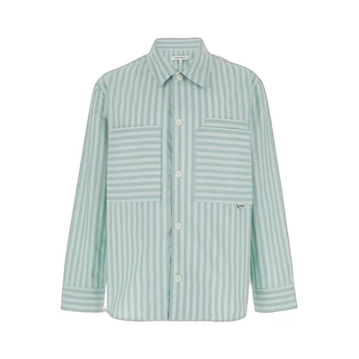 Long Sleeved Striped Overshirt