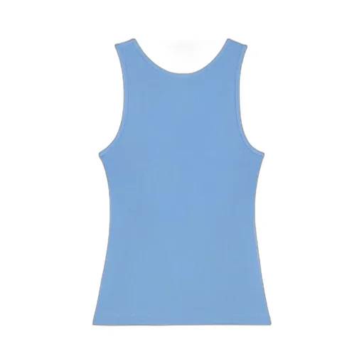 Logo-Embroidered Cotton Tank Top