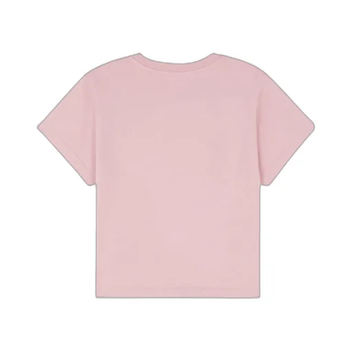 Floating Flower Printed Crewneck T-Shirt