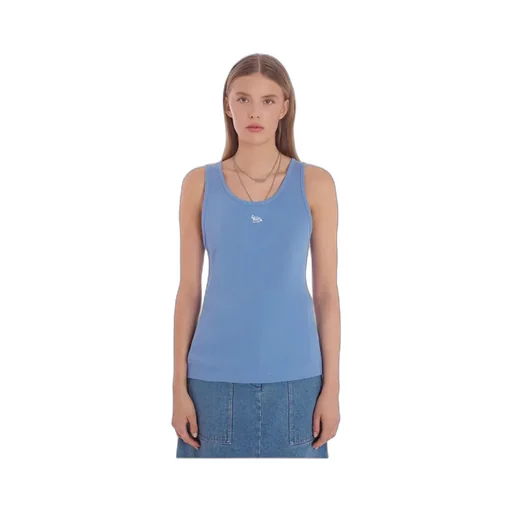 Logo-Embroidered Cotton Tank Top