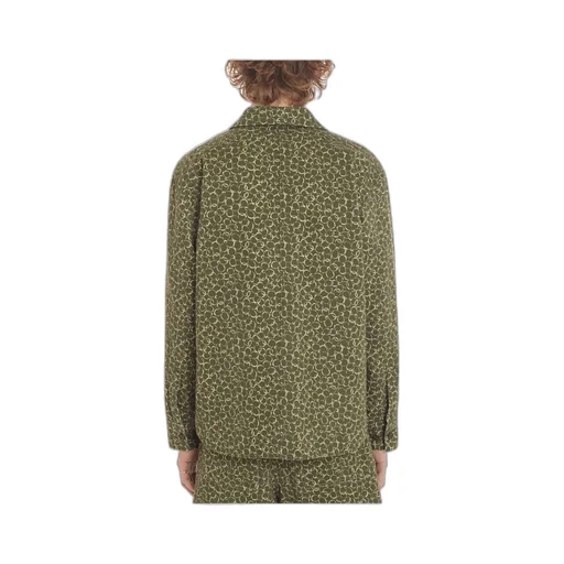Allover Floral Printed Overshirt