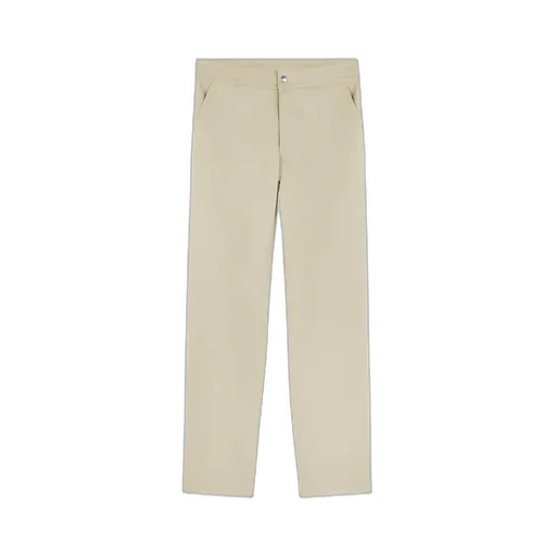 Logo Embroidered Straight-Leg Trousers