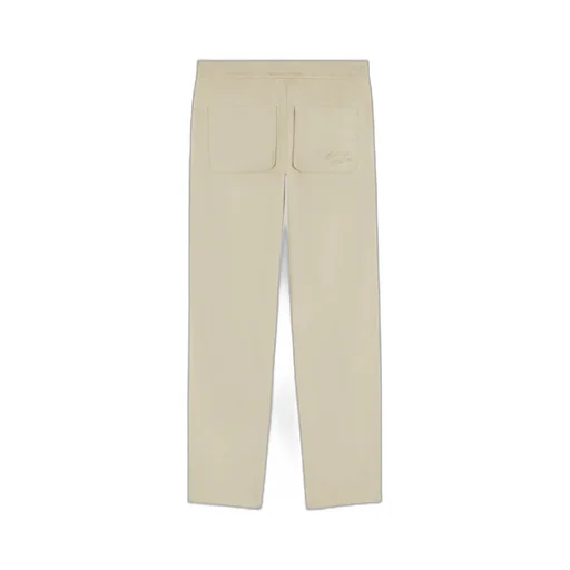 Logo Embroidered Straight-Leg Trousers