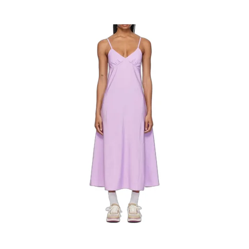 Sleeveless V-Neck Flared Dress