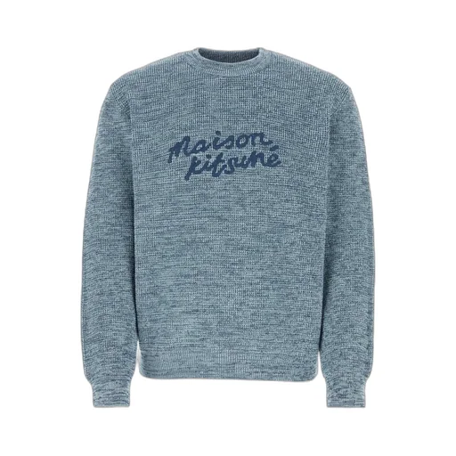 Logo Embroidered Knit Jumper