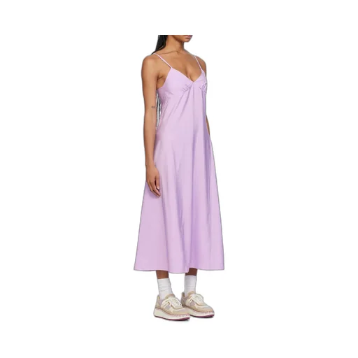 Sleeveless V-Neck Flared Dress