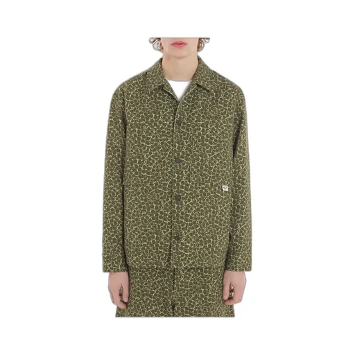Allover Floral Printed Overshirt
