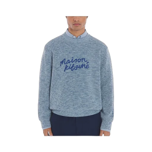 Logo Embroidered Knit Jumper