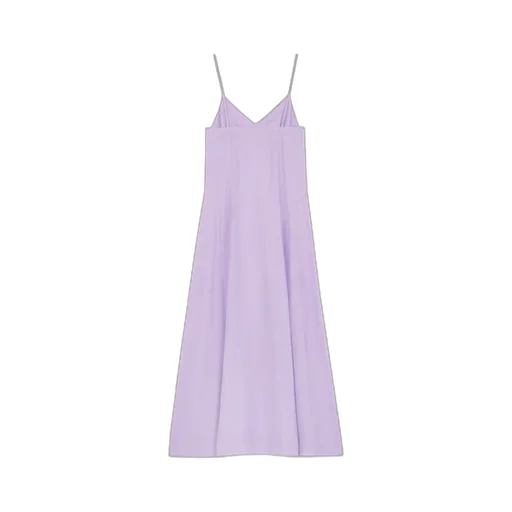 Sleeveless V-Neck Flared Dress