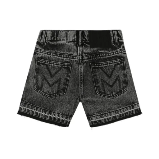 Belt Loop Denim Shorts