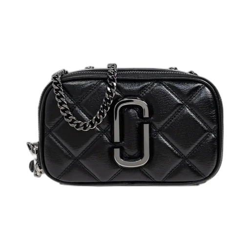 The Quilted Leather Chain Snapshot Bag