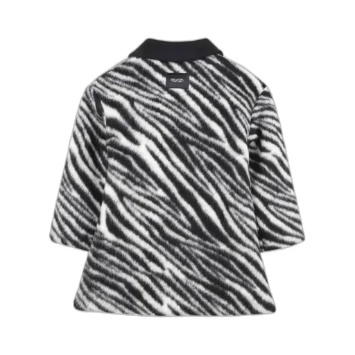 Zebra-Print Coat