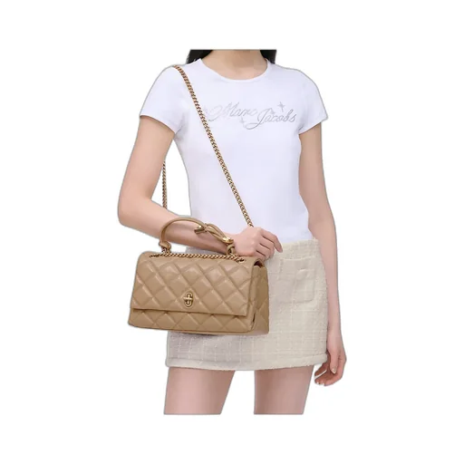 The Quilted Dual Convertible Shoulder Bag