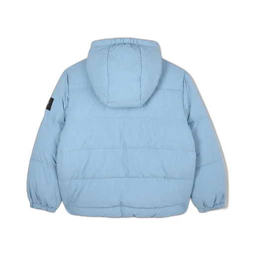 Checked Puffer Jacket