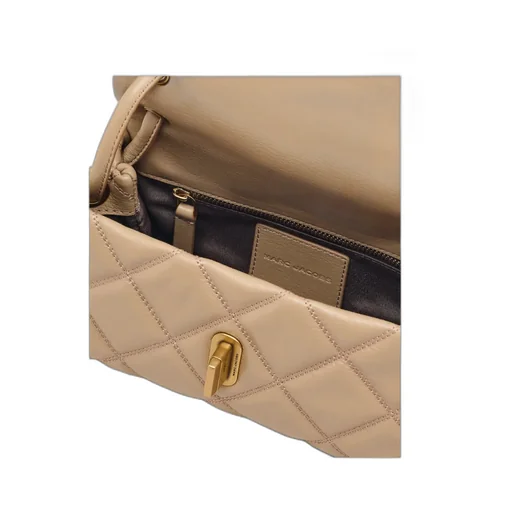 The Quilted Leather Mini Dual Shoulder Bag