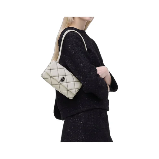 The Mini Dual Quilted Shoulder Bag