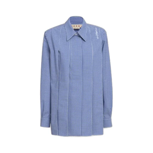 Wool Blend Checked Shirt