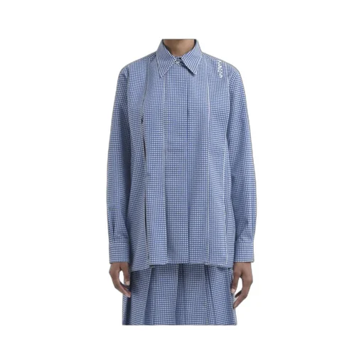 Wool Blend Checked Shirt