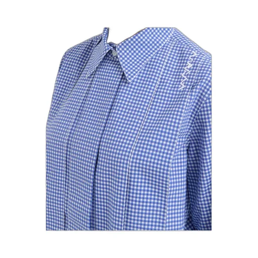Wool Blend Checked Shirt