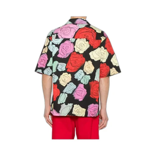 Orion Print Poplin Bowling Shirt
