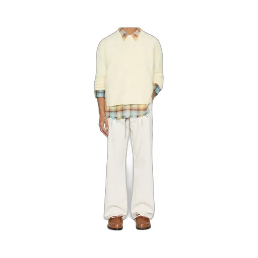 Denim Wide-Leg Jeans