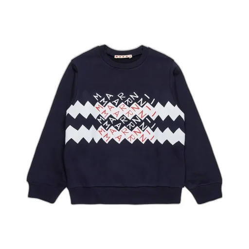 Logo Printed Crewneck Sweatshirt