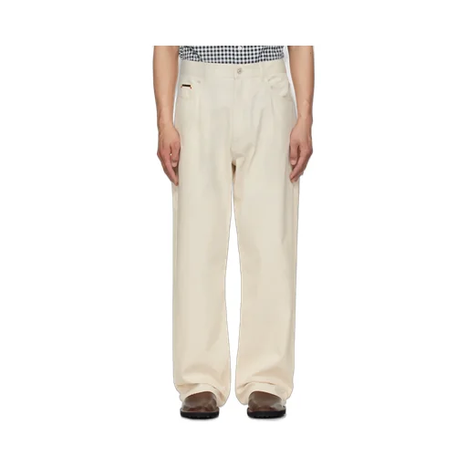 Denim Wide-Leg Jeans