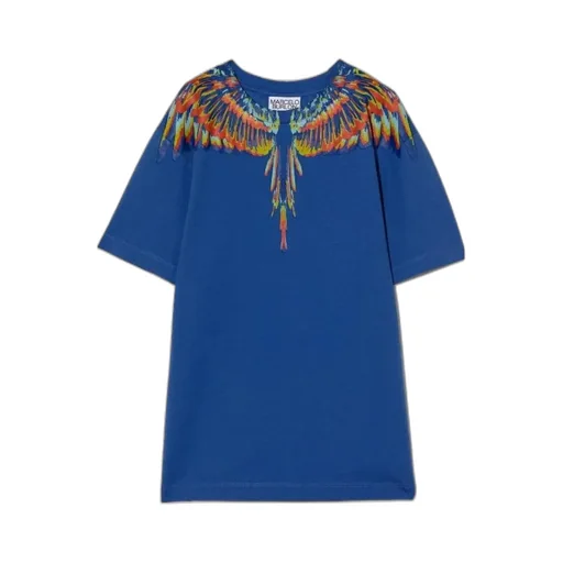 Wings-Print Cotton T-Shirt