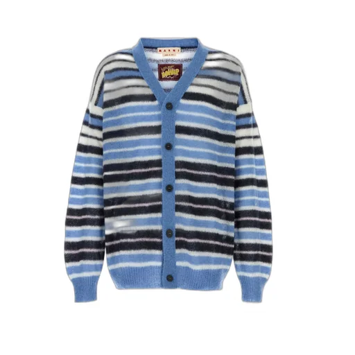 Striped Knit Cardigan