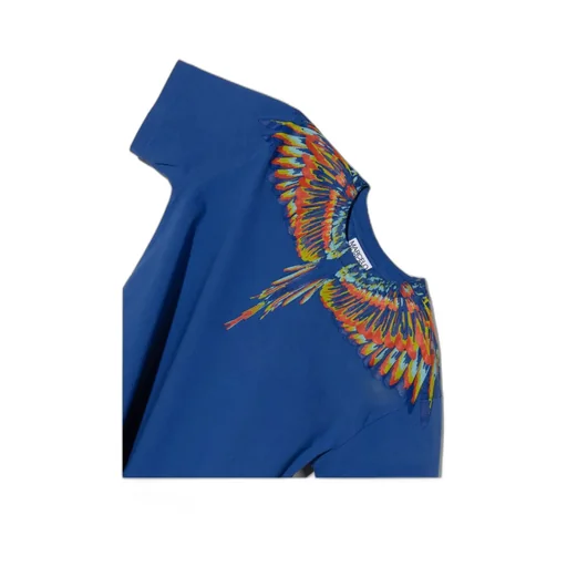 Wings-Print Cotton T-Shirt