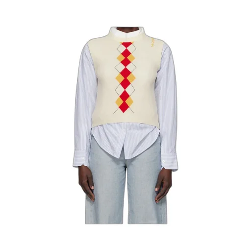 Argyle Pattern Vest