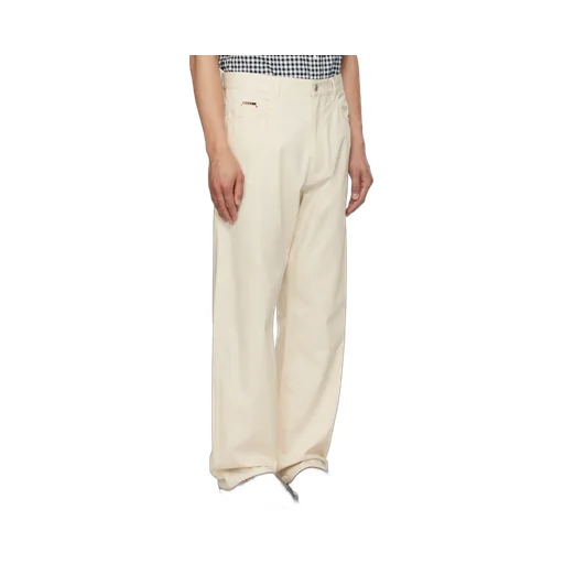 Denim Wide-Leg Jeans