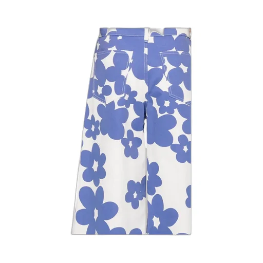 Floral Wide Leg Pants